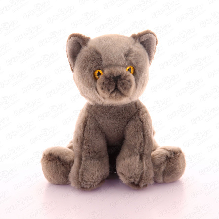 Игрушка мягкая Русская голубая кошка 25см - фото 360