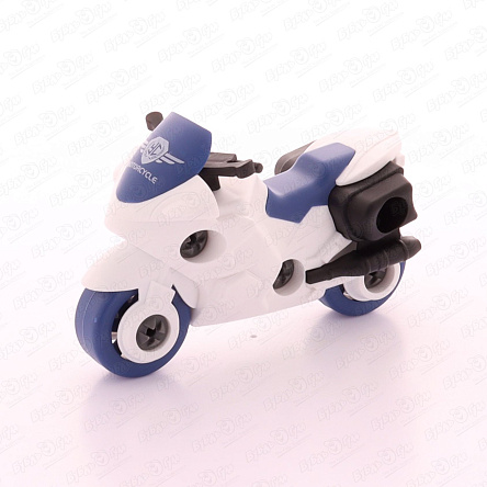 Мотоцикл Lanson Toys сборный с отверткой с 3лет - фото 360