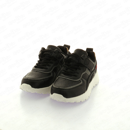 Кроссовки TIBURON c резиновыми деталями черные - фото 360