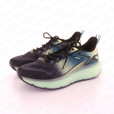 Кроссовки  TIBURON на шнуровке с перфорацией синие - фото 360