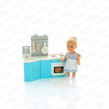 Кукла миниатюрная Lanson Toys в наборе с кухней в ассортименте - фото 360