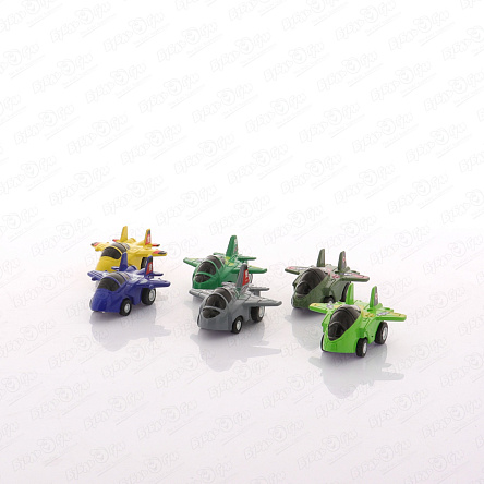 Набор Lanson Toys Яркие самолетики инерционные 6шт в ассортименте - фото 360