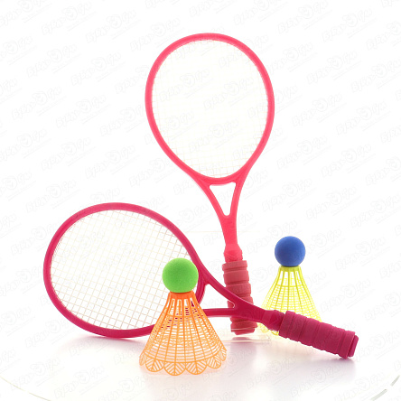 Набор для игры в бадминтон 47см в ассортименте - фото 360