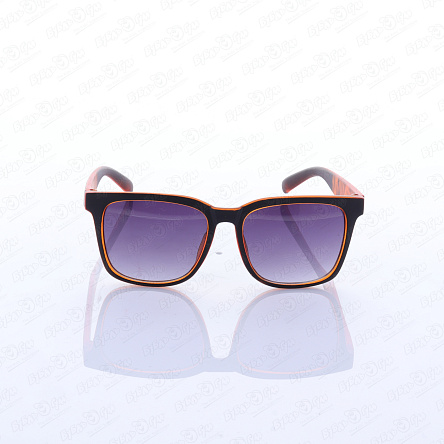 Очки солнцезащитные Lanson Kids черно-оранжевые - фото 360