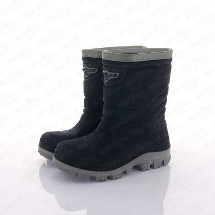 Сапоги сноубутсы STURMAN зимние с рельефом синие  - фото 360