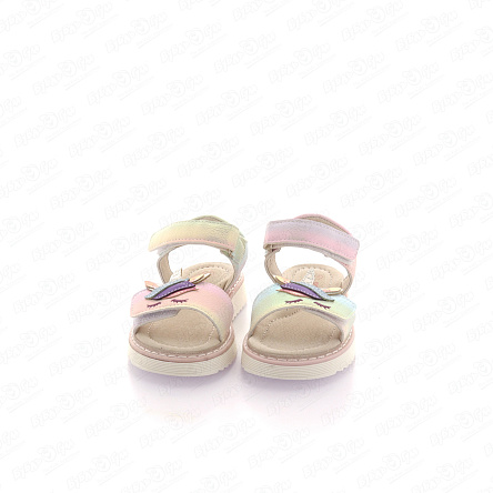 Сандалии Pasito летние с единорогом перламутровые - фото 360