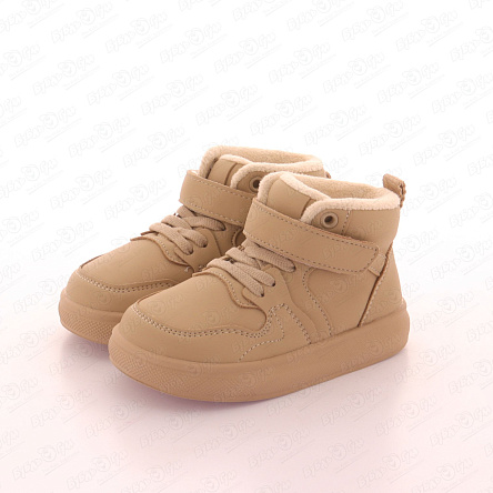 Ботинки демисезонные Pasito утепленные бежевые - фото 360