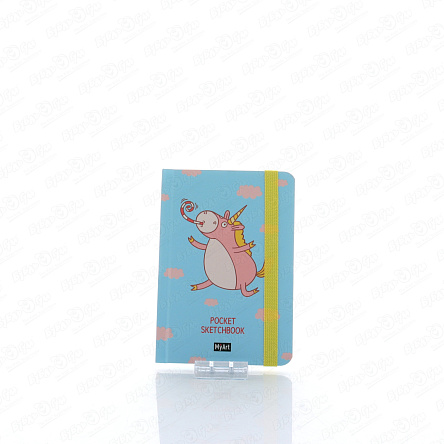 Блокнот на резинке Единорог  - фото 360