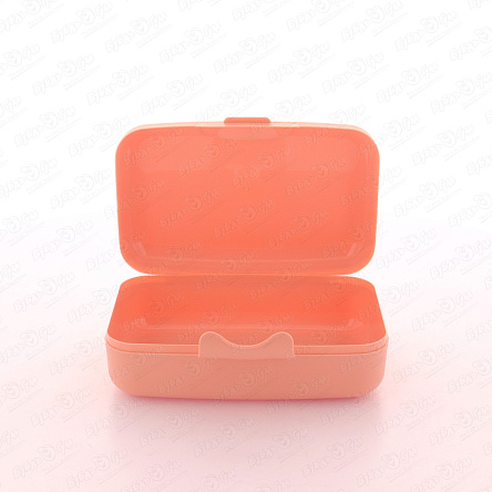 Ланч-бокс LalaBaby Follow me персиковый 0,7л - фото 360