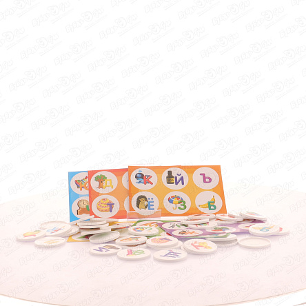 Игра развивающая Десятое королевство лото пластмассовое Азбука с 3лет - фото 360