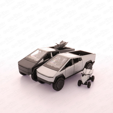 Модель Lanson Toys Tesla Cybertruck 1:24 22см с 6лет - фото 360