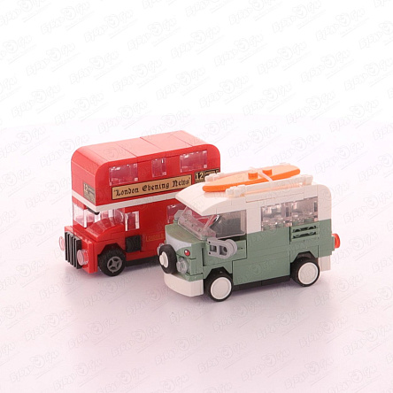 Конструктор  Автобусы 94-110дет в ассортименте  - фото 360