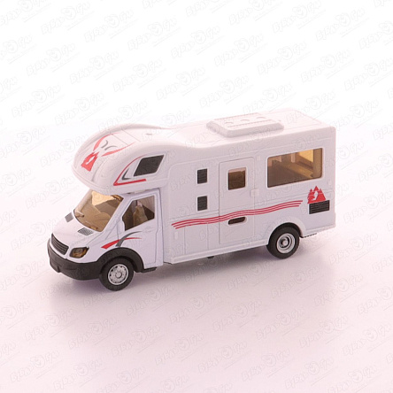 Машина ТЕХНОПАРК Дом на колесах металлическая  - фото 360