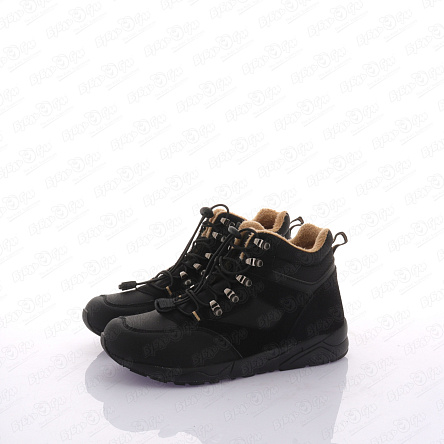 Ботинки Pasito на шнуровке черные  - фото 360