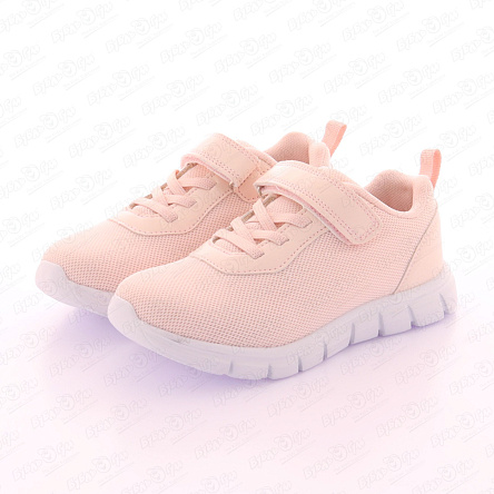 Кроссовки Pasito на липучке нежно-розовые  - фото 360