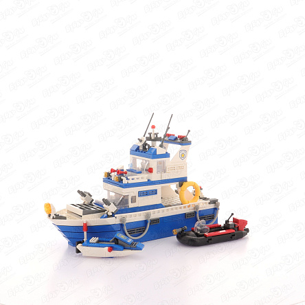 Конструктор Катер полицейского патруля 480дет с 6лет - фото 360