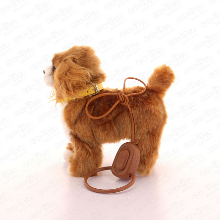 Питомец Lanson Toys Щенок на поводке интерактивный 20см с 3лет в ассортименте  - фото 360