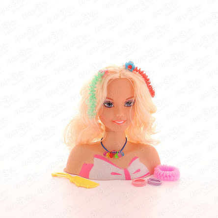 Манекен Lanson Toys для создания причесок блонди с кудряшками - фото 360
