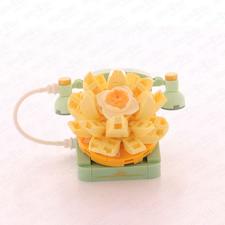 Конструктор Lanson Toys Ваза с цветами в виде телефона 141дет  - фото 360