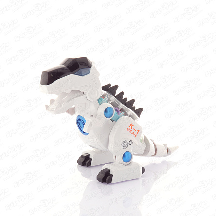 Робо-динозавр Lanson Toys Ти-рекс на батарейках световые и звуковые эффекты в ассортименте - фото 360