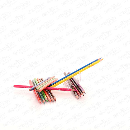 Карандаши цветные Yalong Голубой панда 18цв - фото 360