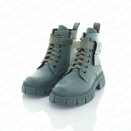 Ботинки Barbaris утепленные с карманом голубые - фото 360