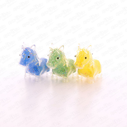 Игрушка-антистресс Единорог с разноцветными шариками с 3лет - фото 360