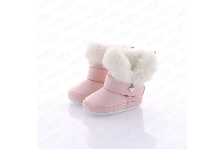 Пинетки Pasito на липучке розовые  - фото 360