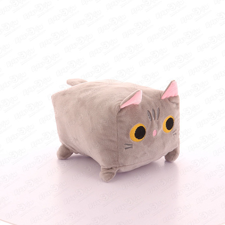 Игрушка мягкая Кубарик Кот текстиль 12х15х20см - фото 360