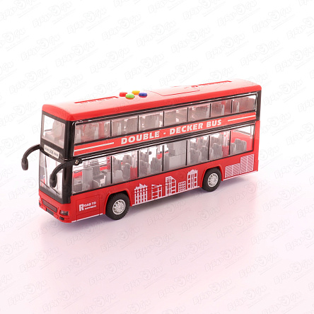 Игрушка Lanson Toys  Автобус экскурсионный с фрикционным механизмом световыми и звуковыми эффектами с 3лет - фото 360