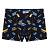 Трусы-боксеры BİYOKİDS хлопковые со спортивным принтом черные