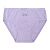 Трусы BIYOKIDS однотонные с аппликацией фиолетовые 