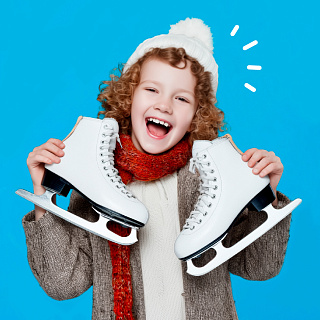 Как научить ребенка кататься на коньках