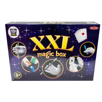 Набор для фокусов MAGIC BOX XXL 10 фокусов синий набор step to magic