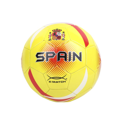 Мяч футбольный X-Match «Испания» PVC мяч футбольный x match 1 слой pvc 1 8 мм 330 350 гр размер 5 57029 627210