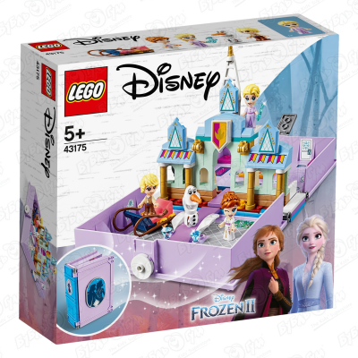 Конструктор LEGO Disney 43175 Книга сказочных приключений Анны и Эльзы с 5лет