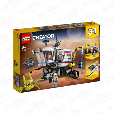 Конструктор LEGO CREATOR «Исследовательский планетоход» конструктор lego creator 31119 колесо обозрения