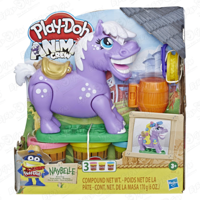 Набор игровой Play-Doh Пони-трюкач игровой набор плей до овечка play doh e7773