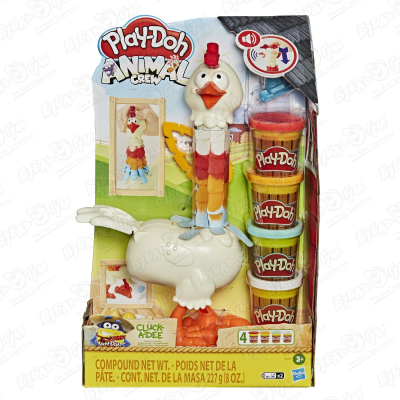 цена Набор игровой Play-Doh Курочка - чудо в перьях