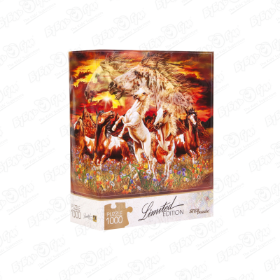 Пазл «Найди 16 лошадей» Limited Edition 1000 эл пазл 1000 эл step puzzle limited edition найди 13 тигров