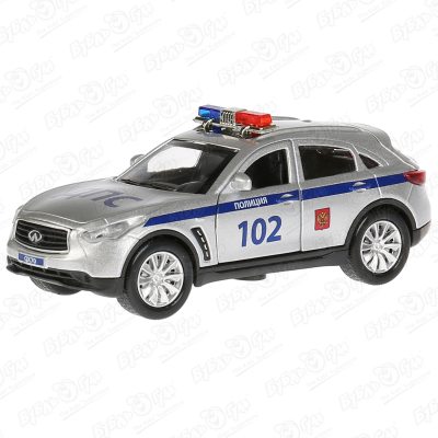Машина Infiniti QX70 ТЕХНОПАРК Полиция инерционная