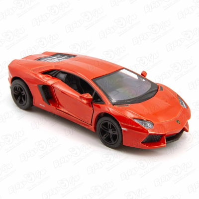 Автомобиль Lamborghini Aventador LP 700-4 KINSMART инерционный 12см с 3лет