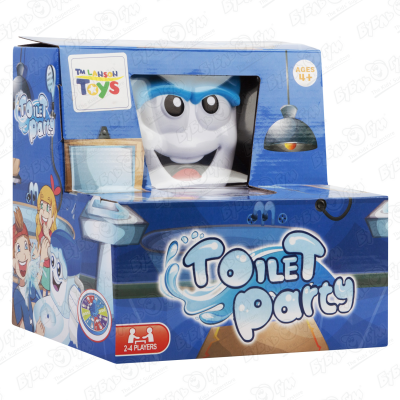Игра настольная Lanson Toys Туалет с 4лет игра настольная бешеная мусорка с 4лет