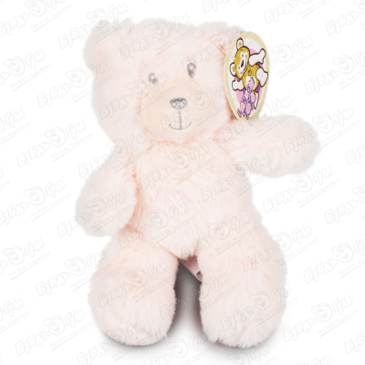 Игрушка мягкая Медвежонок розовый мягкая игрушка медвежонок пудрогого цвета
