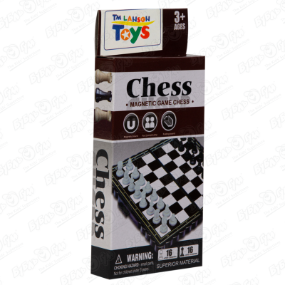 цена Игра настольная Lanson Toys Шахматы магнитная с 3лет