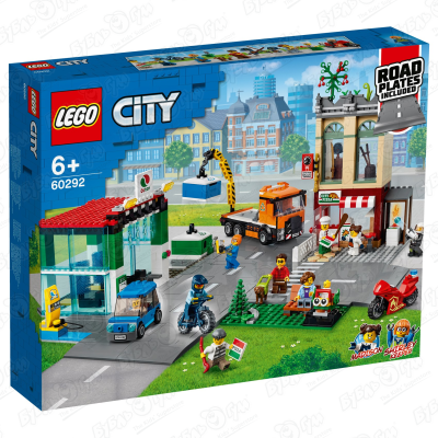 Конструктор LEGO City 60292 Центр города c 6лет lego lego city конструктор центр города