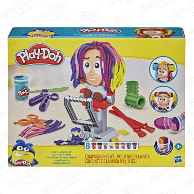 Игровой набор Play-Doh «Сумасшедшие прически» play doh игровой набор ягодные тарталетки b3398