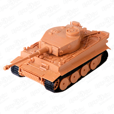 сборная модель 3646 немецкий тяжелый танк t vi тигр Сборная модель без клея Танк T-VI «Тигр» 1:72