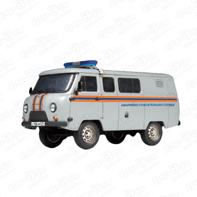 Сборная модель «УАЗ 3909 аварийная служба» 1:43 сборная модель автомобиль уаз 3909 пожарная служба звезда 1 43 43001