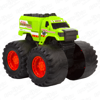 Машина Lanson Toys MONSTER TRUCK зеленая 1:14 в ассортименте машина new bright ру 1 10 monster truck bone shaker черный 61050